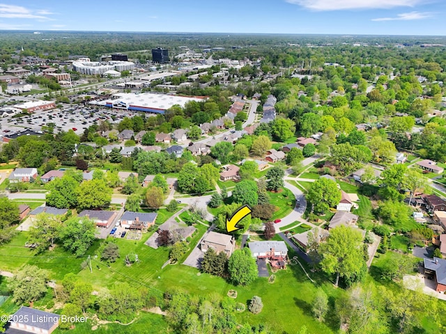 aerial view