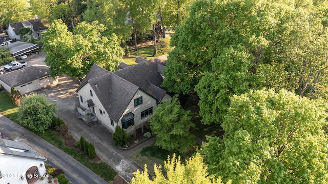 drone / aerial view
