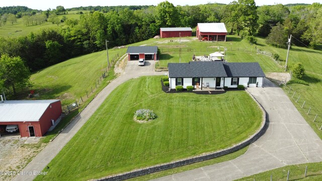 4200 Raywick Rd, Raywick, KY 40060 - aerial view of property and surrounding area
