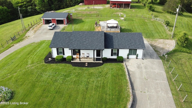 4200 Raywick Rd, Raywick, KY 40060 - aerial view of property and surrounding area