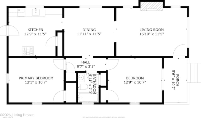 view of layout