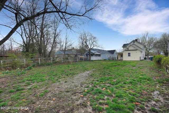 206 E Madison St, La Grange, KY 40031 - view of fenced backyard