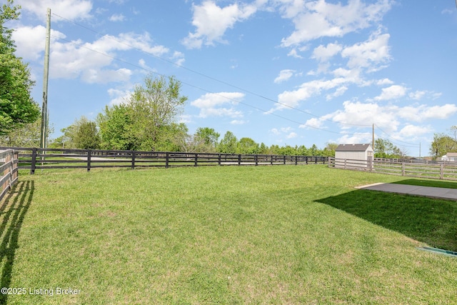 112 Shadow Rock Ct, Shepherdsville, KY 40165 - view of yard featuring a fenced backyard