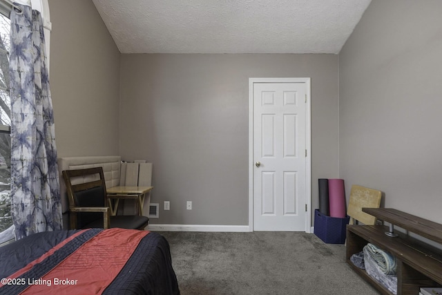 216 Willow Creek Dr, Mt Washington, KY 40047 - bedroom with baseboards, a textured ceiling, and carpet flooring