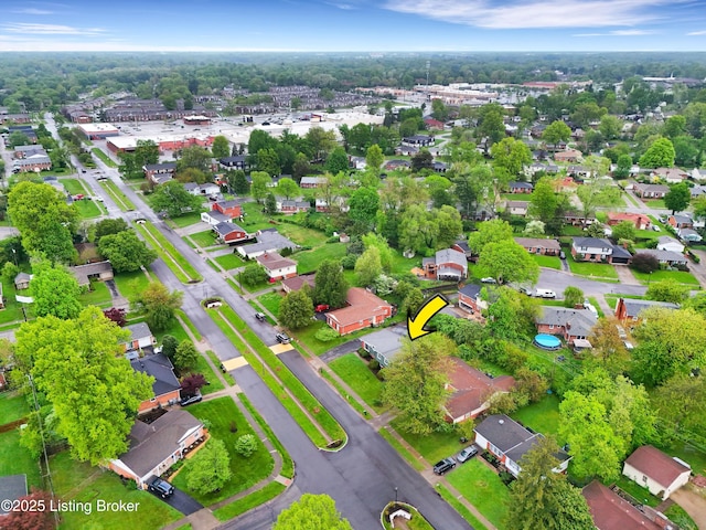 2311 Langdon Dr, Louisville, KY 40242 - aerial view featuring a residential view