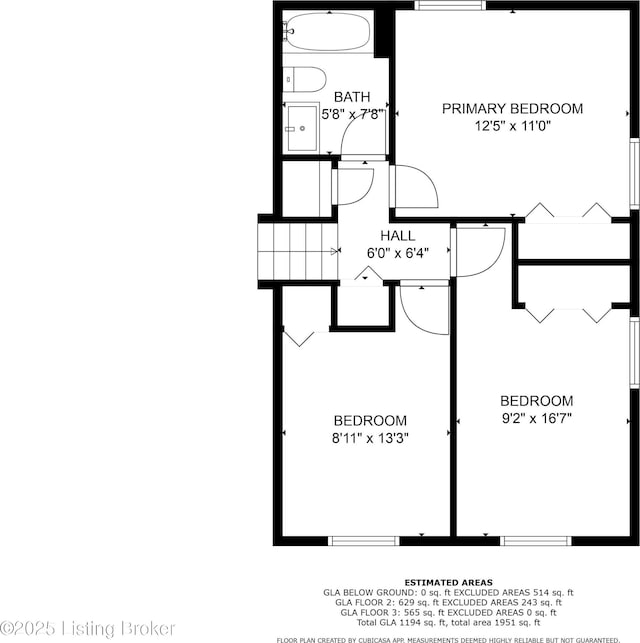 2311 Langdon Dr, Louisville, KY 40242 - view of layout