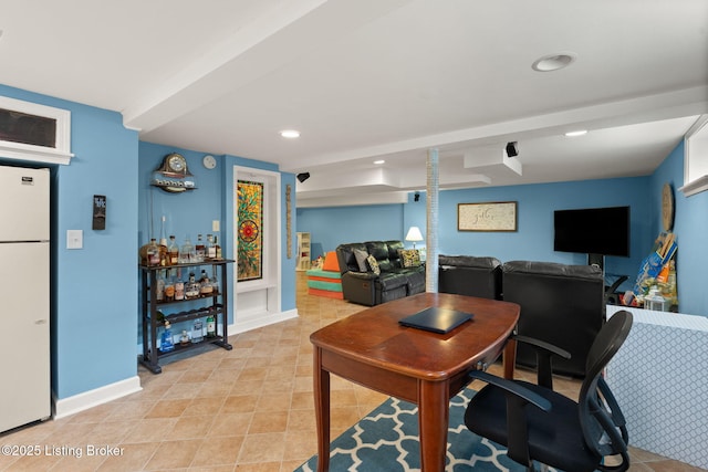 320 Biltmore Rd, Louisville, KY 40207 - office featuring recessed lighting and light tile patterned floors
