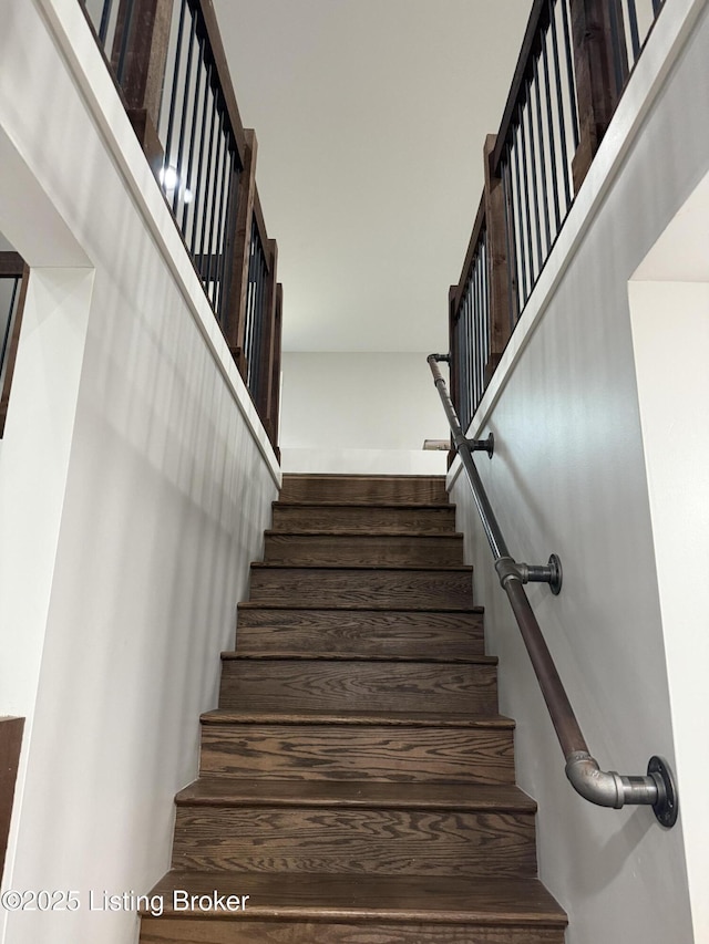 view of staircase