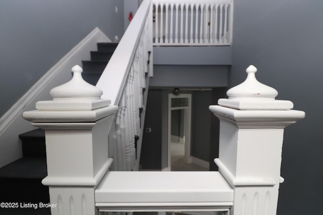 view of staircase