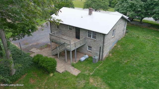 4217 Deckard School Rd, Radcliff, KY 40160 - aerial view of property and surrounding area