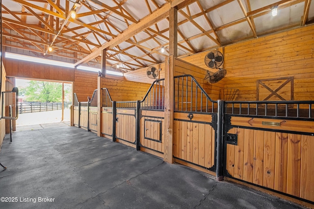 view of stable