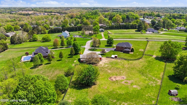 drone / aerial view