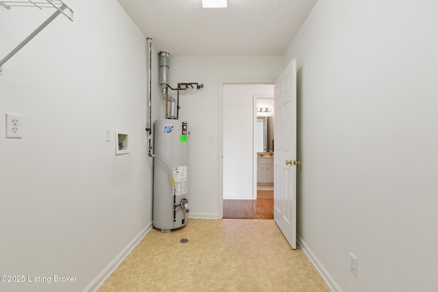 10436 Monticello Forest Cir, Louisville, KY 40299 - utility room with gas water heater