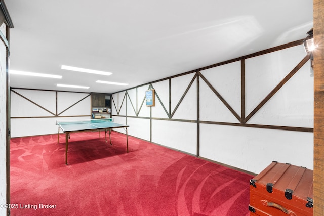 7103 Green Spring Dr, Louisville, KY 40241 - recreation room with carpet