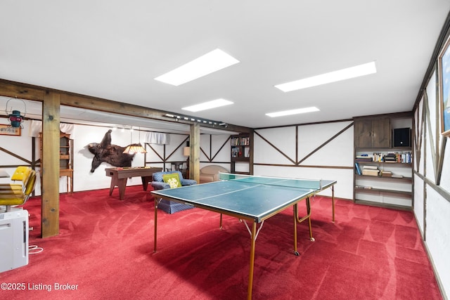 7103 Green Spring Dr, Louisville, KY 40241 - rec room featuring carpet