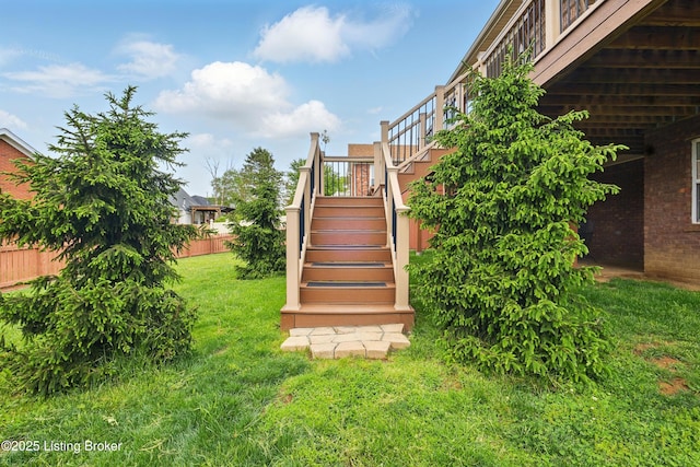 view of staircase