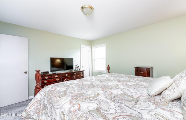 bedroom featuring carpet floors