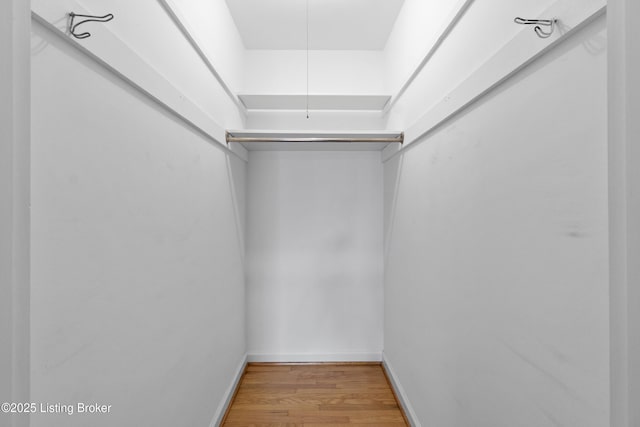 2224 Wynnewood Cir, Louisville, KY 40222 - walk in closet featuring light wood-type flooring