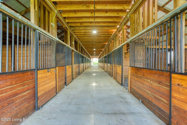 view of stable