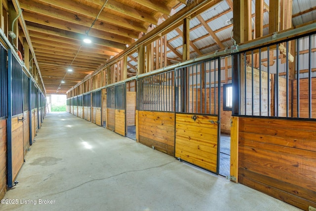 view of stable