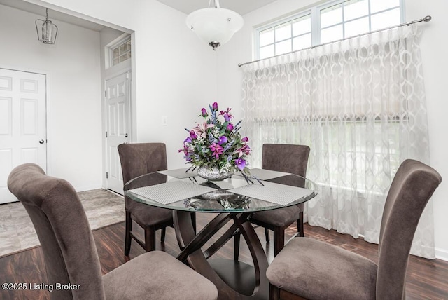 220 Rockcrest Way, Louisville, KY 40245 - dining area featuring wood finished floors and baseboards