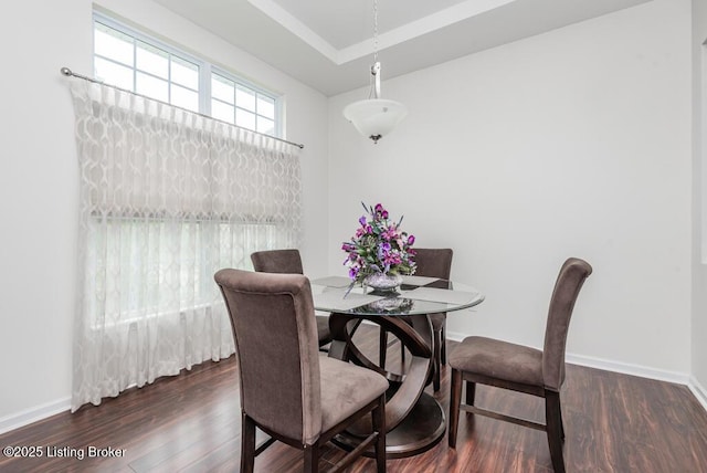 220 Rockcrest Way, Louisville, KY 40245 - dining space with wood finished floors and baseboards