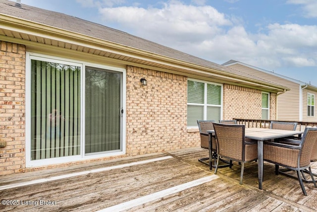 220 Rockcrest Way, Louisville, KY 40245 - deck with outdoor dining area