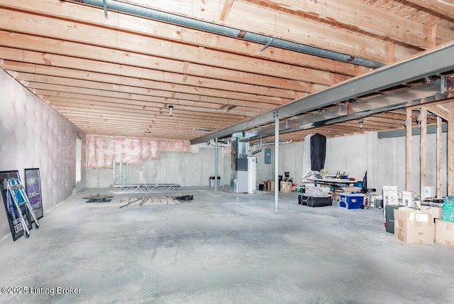 220 Rockcrest Way, Louisville, KY 40245 - unfinished below grade area featuring heating unit