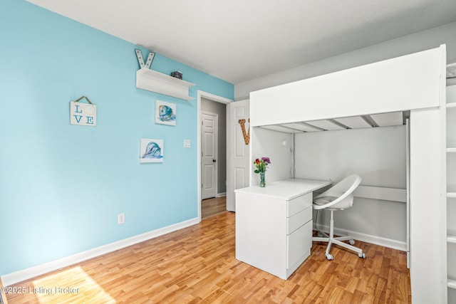 3003 Coffee Tree Ct, Crestwood, KY 40014 - home office with light wood finished floors and baseboards