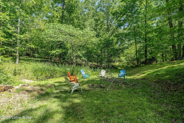 3003 Coffee Tree Ct, Crestwood, KY 40014 - view of green lawn with a view of trees