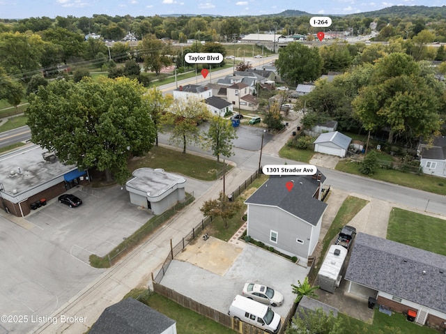 drone / aerial view