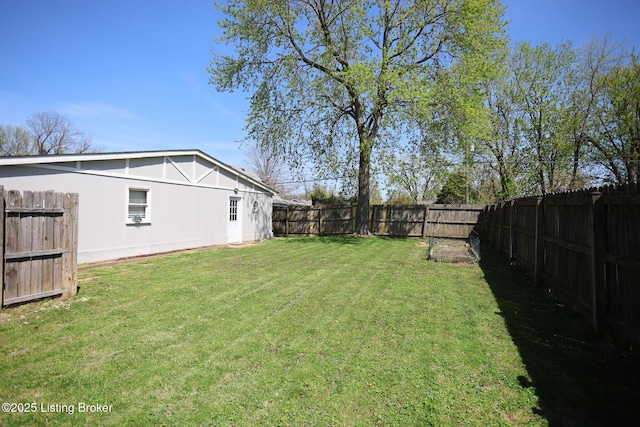 9500 Galene Dr, Louisville, KY 40299 - view of yard with a fenced backyard
