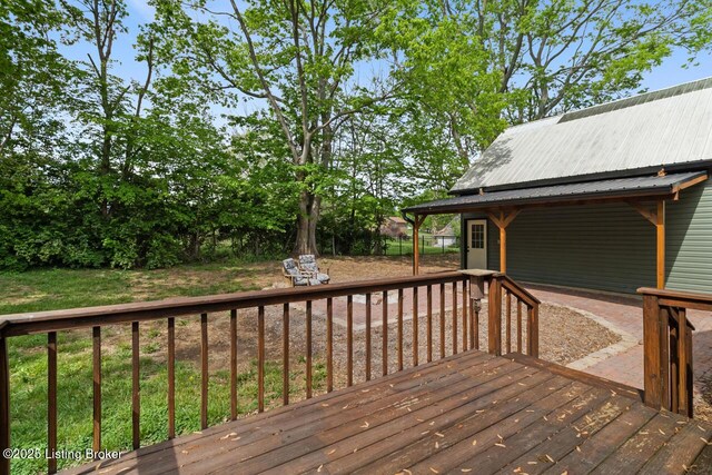 view of deck