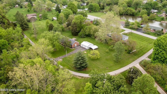 1614 W Reel Dr, La Grange, KY 40031 - aerial view of a large body of water