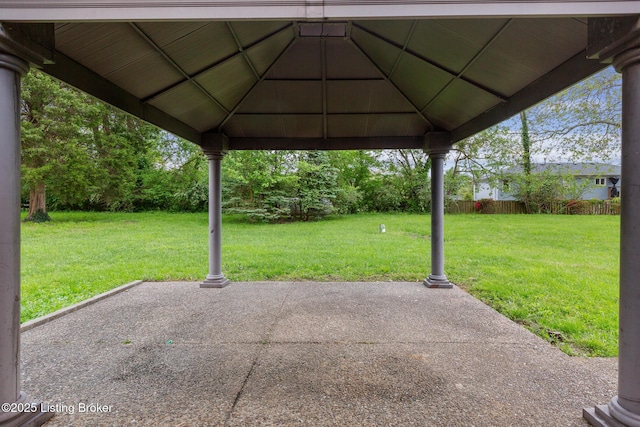 1614 W Reel Dr, La Grange, KY 40031 - view of patio / terrace featuring a gazebo