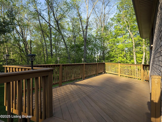 view of deck
