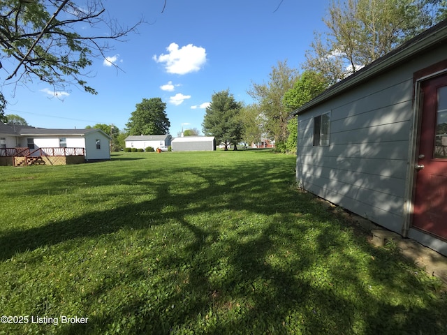 view of yard