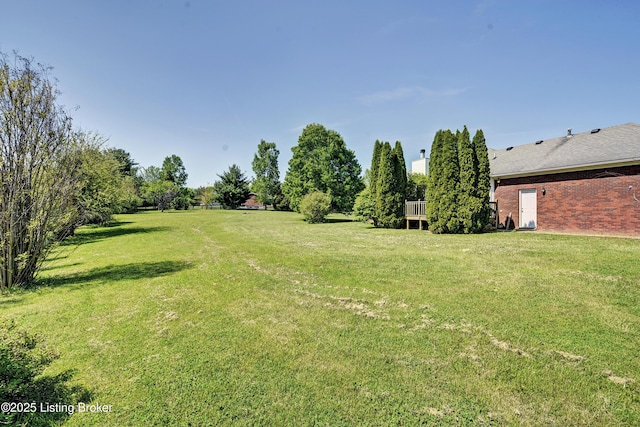 view of yard
