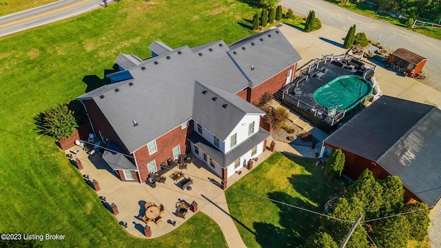 drone / aerial view