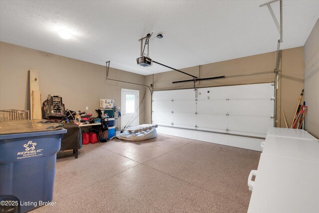 302 Hampton Rd, Brandenburg, KY 40108 - garage featuring a garage door opener