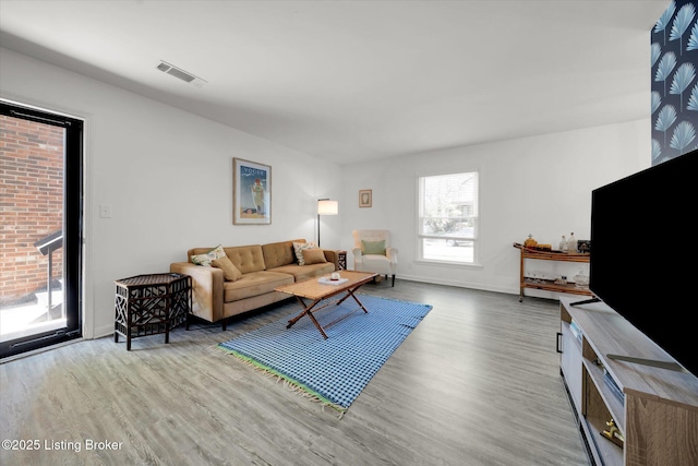 2100 Murray Ave, Louisville, KY 40205 - living room featuring wood finished floors and baseboards