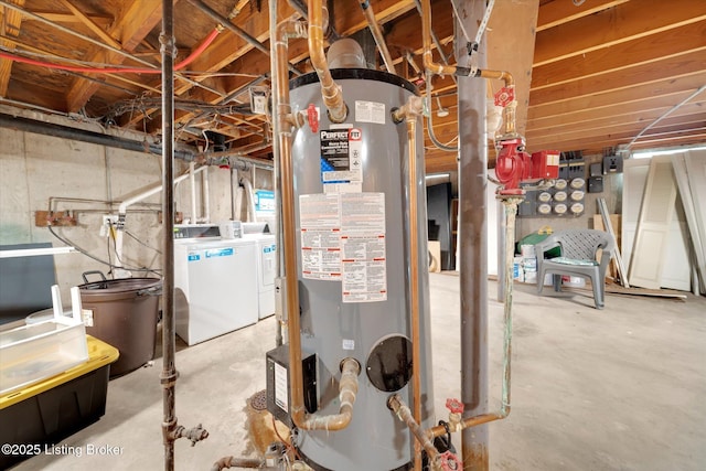 2100 Murray Ave, Louisville, KY 40205 - utilities featuring washer and dryer, water heater, and electric meter