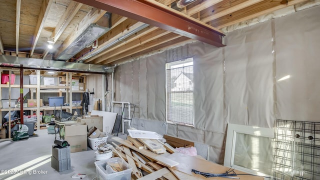 157 Tommy Ct, Shepherdsville, KY 40165 - interior space with concrete flooring