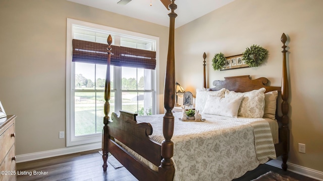 157 Tommy Ct, Shepherdsville, KY 40165 - bedroom featuring baseboards and wood finished floors