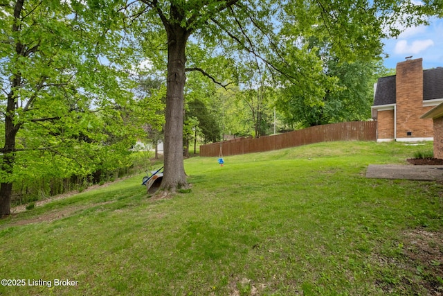 7411 Colt Dr, Louisville, KY 40214 - view of yard featuring fence