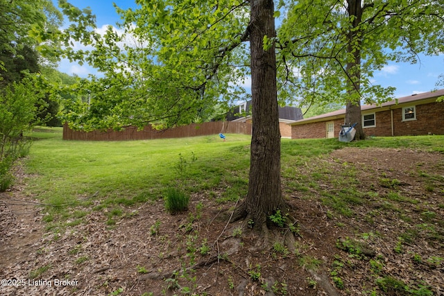 7411 Colt Dr, Louisville, KY 40214 - view of yard with fence