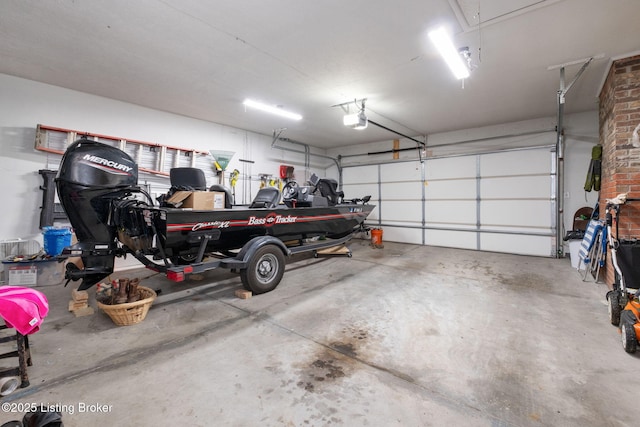 7411 Colt Dr, Louisville, KY 40214 - garage with a garage door opener