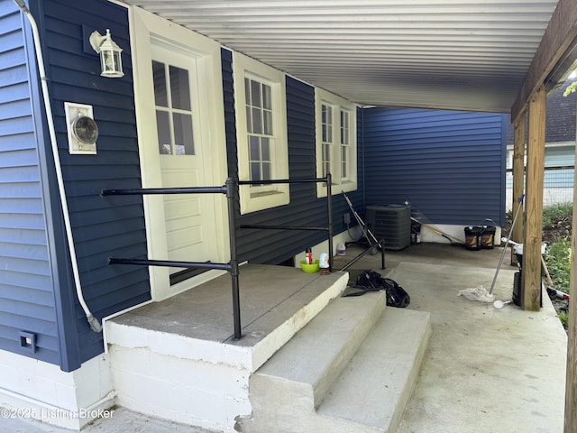 exterior space with central AC