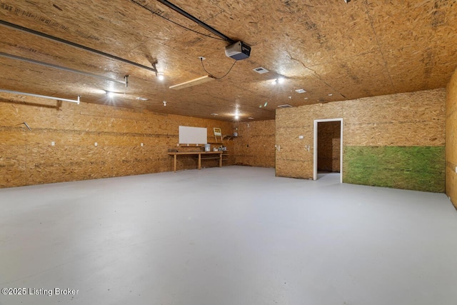209 W High St, Lebanon, KY 40033 - garage featuring a garage door opener