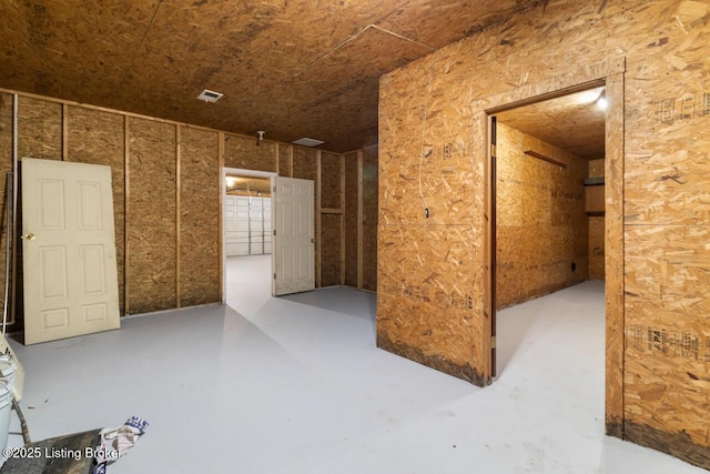 209 W High St, Lebanon, KY 40033 - misc room featuring visible vents and concrete floors